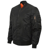 Kurtka WerWolf Bomber demisezonnaya plashchevaya chernyj 1