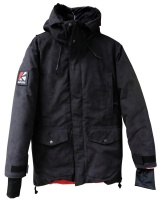 Kurtka Bask PUTORANA V4 puh chernyj 1