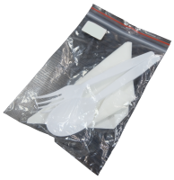 Nabor dlya pajka (salfetka, vilka, lozhka)