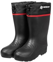 Sapogi Nisus EVA -55S gipoalergeenyj vkladysh, manzheta chernyj