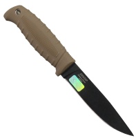 nozh-kizlyar-finskij-aus-8-chernyj-ehlastron-pesok 1