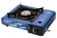 Плита газовая портативная в кейсе Camping Guru Plus (TS-233) с переходником синяя