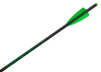 Strela arbaletnaya karbonovaya Centershot Toxic Carbon 20 Half Moon Nock