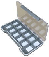 Korobochka Fly-Fishing Waterproof Slim Fly Box 100 h 180 h 15 mm 98B