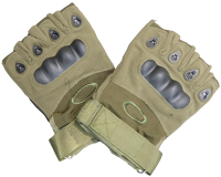 Perchatki takticheskie Fantom Force Al'fa bez pal'cev (haki)