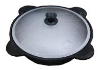 kazan-chugunnyj-s-kryshkoj-6-0l-ploskoe-dno 1