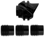 Pip-sajt alyuminievyj Centershot so smennymi aperturami (45 gradusov) chernyj