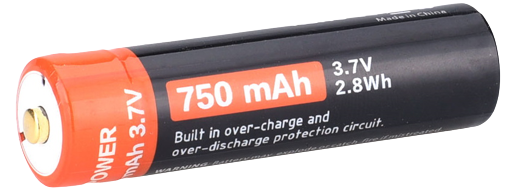 Akkumulyator FiTorch 14500 (750 mAh) s zaryadkoj USB2