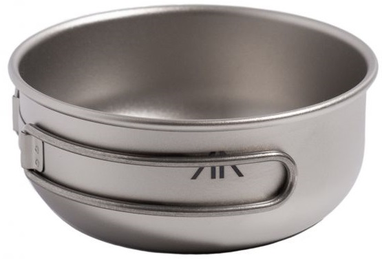 Miska GORAA Titanium Single-wall Bowl with Folding Handle 300ml2