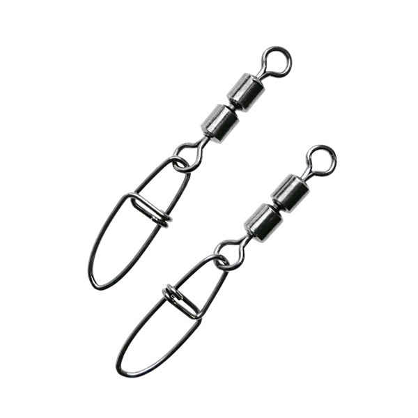 Карабин с двойным вертлюглом Kraken KR-3035 2 шт