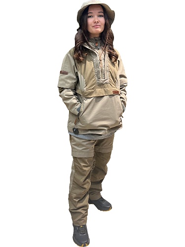 Защитный и удобный женский комплект для туризма