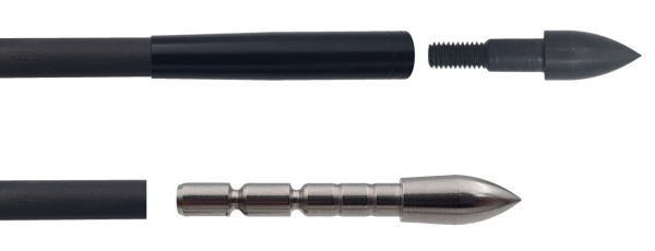 Strela luchnaya karbonovaya Centershot Fury Hunter 400 operenie Blazer 23