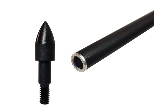 Strela luchnaya miks karbon Centershot Crash 550 operenie Parabolic 35