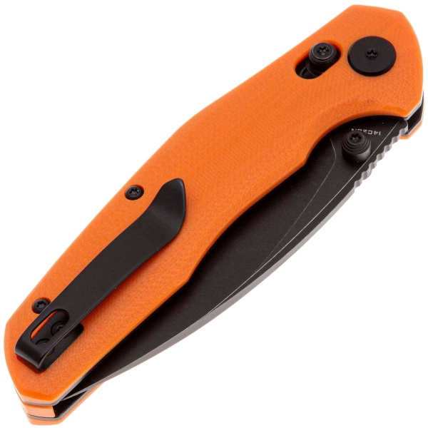 nozh-bestechman-ronan-black-titanized-stonewash-stal-14c28n-rukoyat-orange-g10 3