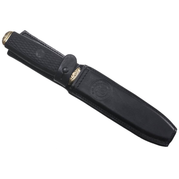 nozh-pp-kizlyar-pogranichnik-2-aus-8-polirovannyj-ehlastron-chernyj 2