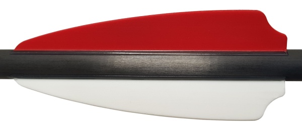 Strela arbaletnaya karbonovaya Centershot Bolt 16, operenie Q2i Fusion X-2 3, latunnyj insert3