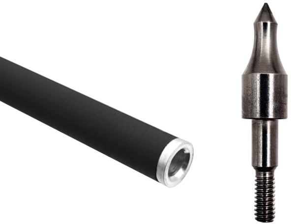 Strela arbaletnaya miks karbon Centershot Toxic 16 Half Moon Nock2