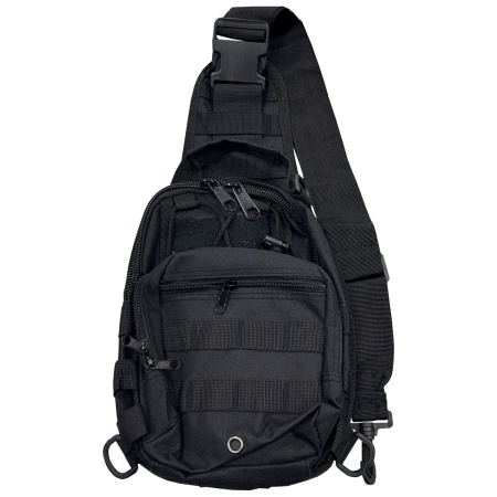 Sumka Protex takticheskaya cherez plecho chernaya 1
