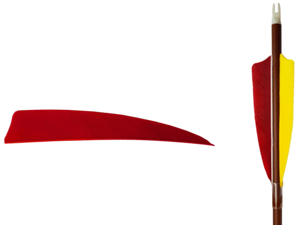 Operenie Centershot natural'noe Shield 4 Red2