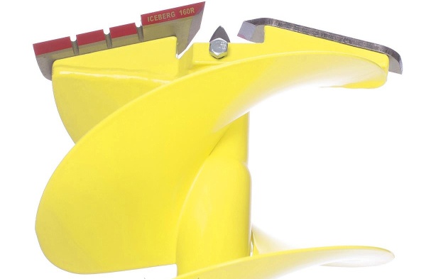 SHnek ledobura ICEBERG 160(R) steel head (pravoe vrashchenie) pod motobur4