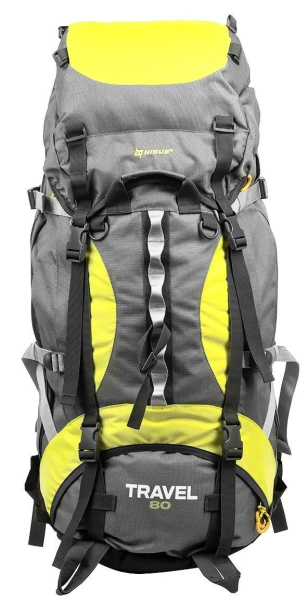 Ryukzak Nisus Travel 80 Grey (N-TB084-80L-G)2