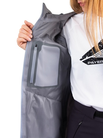 kurtka-payer-mira-zhenskaya-membrannaya-svetlyj-grafit 4