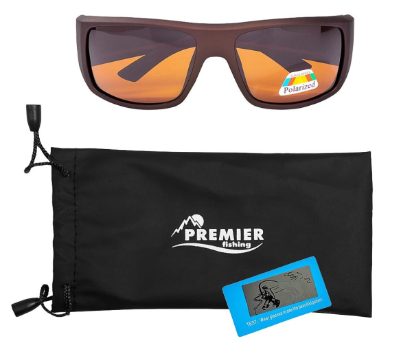 Ochki polyarizacionnye PREMIER (PR-OP-9390-B) v chekhle (korichnevyj) 3