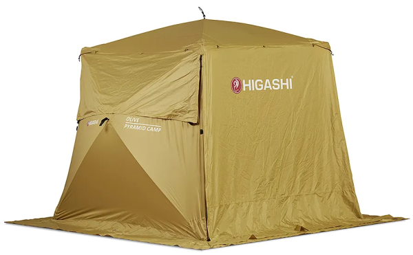 Kuhnya-shater HIGASHI Pyramid Camp Olive2