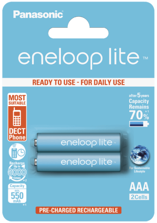 Akkumulyator Panasonic Eneloop R3 (AAA) 550mAh