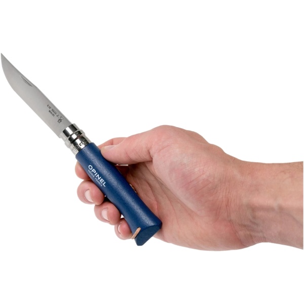 nozh-opinel-trekking-8-nerzhaveyushchaya-stal-sinij 5